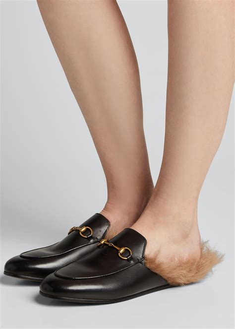 gucci princetown mules replica|Gucci princetown mules with fur.